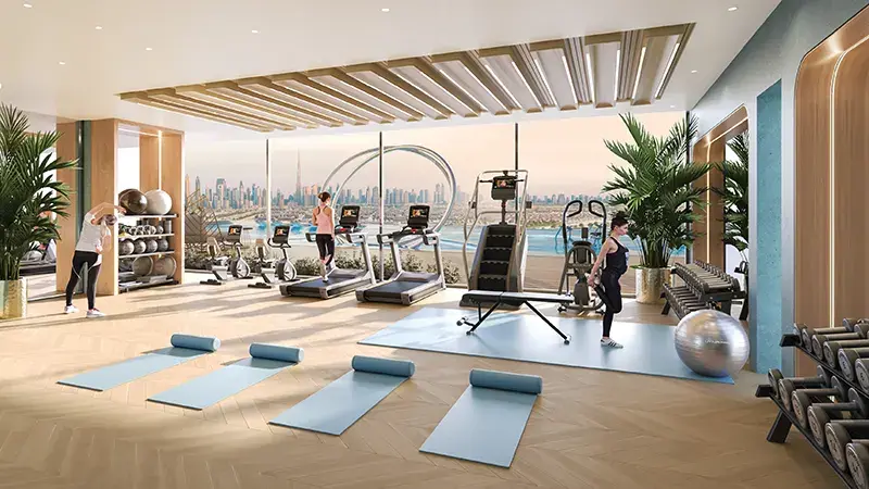 Indoor Gym in Oasiz By Danube