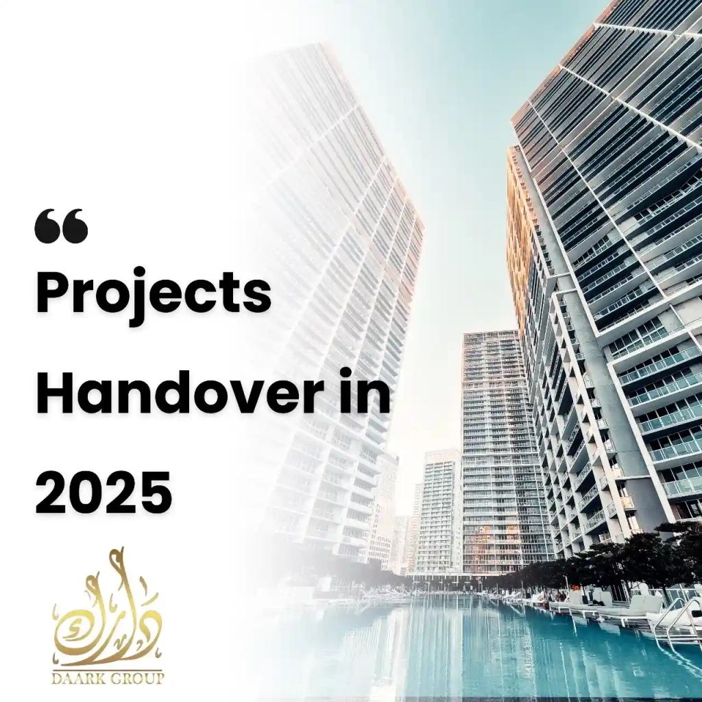 Projects Handover in 2025