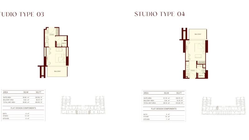 Binghatti Ruby - floor plan