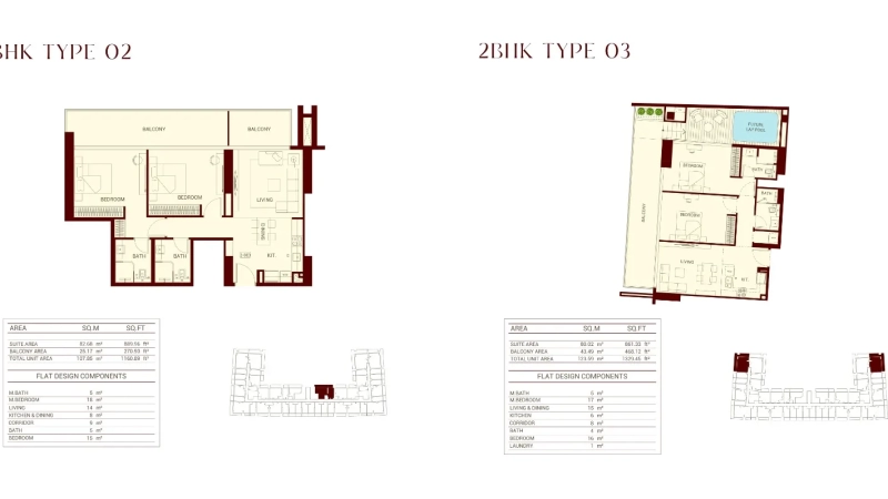 Binghatti Ruby - floor plan