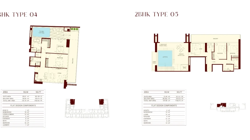 Binghatti Ruby - floor plan